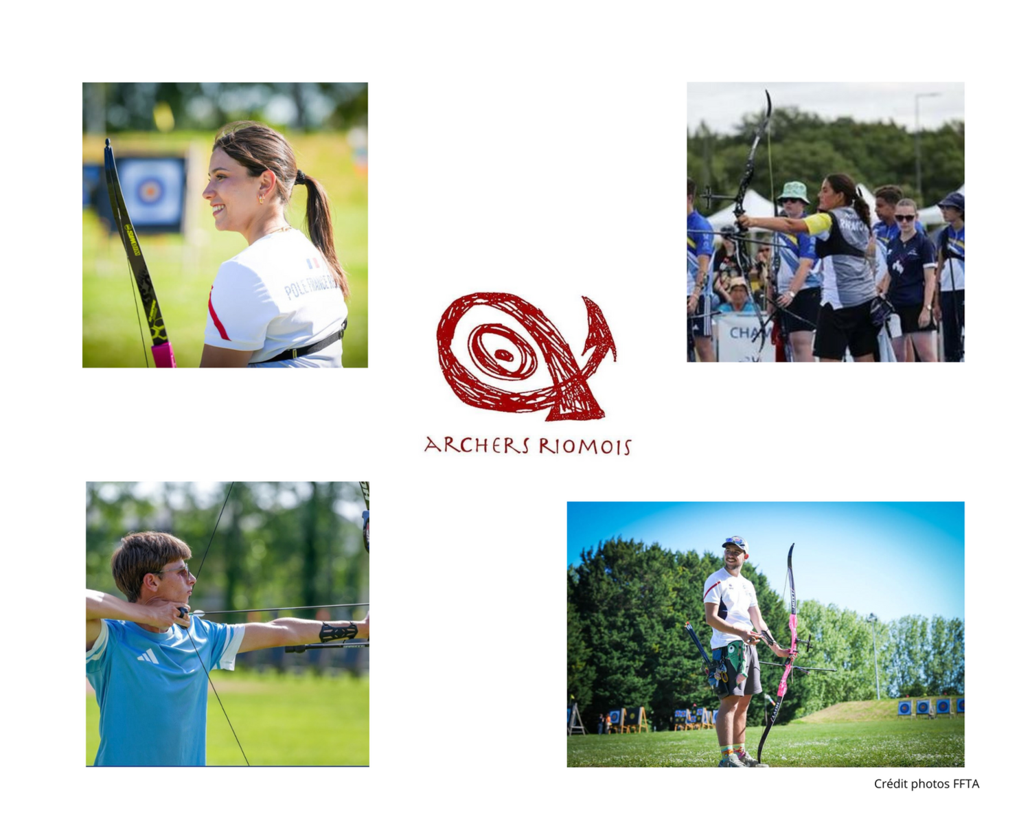 Les Archers Riomois en force sous le maillot bleu !