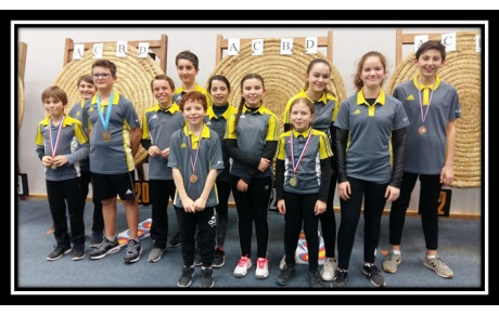 Championnat Régional Auvergne Rhônes Alpes jeunes tir en salle